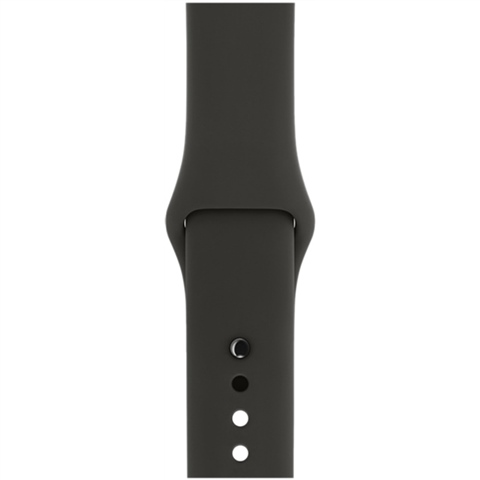 Sport Band STRAP ONLY Black with Space Grey Pin 38mm 40mm B